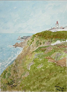 Cabo da Roca -La scogliera ed il faro - The cliff and the lighthouse