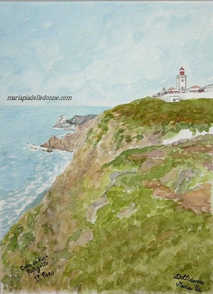 Cabo da Roca -La scogliera ed il faro - The cliff and the lighthouse