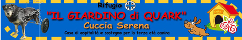 Rifugio "Il giardino di Quark" per cani anziani e disabili
